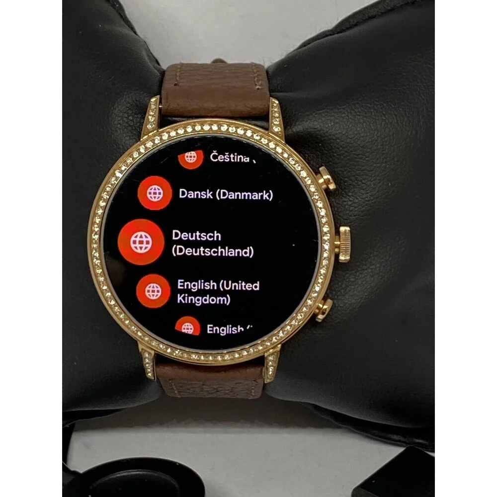 Fossil Gen 4 Authentic Digital Dial Smart Watch Custom Band FTW6011 LT418